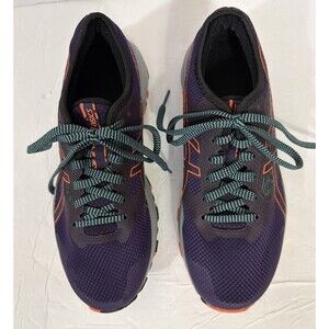 ASICS Gel-Excite Trail Running Shoes Night Shade/Nova Orange Size 6.5 M NWOB